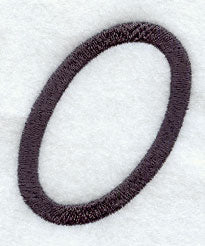 Sleek & Modern Number 0 - 3 Inch