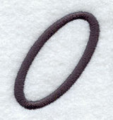 Sleek & Modern Capital Letter O - 3 Inch