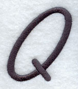 Sleek & Modern Capital Letter Q - 3 Inch