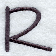 Sleek & Modern Capital Letter R - 3 Inch