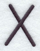 Sleek & Modern Capital Letter X - 3 Inch