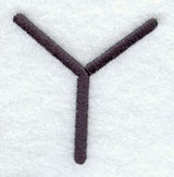 Sleek & Modern Capital Letter Y - 3 Inch