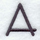 Sleek & Modern Capital Letter A - 3 Inch