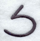 Sleek & Modern Capital Letter S - 3 Inch