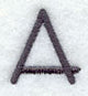 Sleek & Modern Capital Letter A - 3 Inch