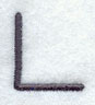 Sleek & Modern Capital Letter L - 3 Inch