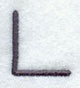 Sleek & Modern Capital Letter L - 3 Inch