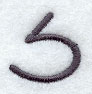 Sleek & Modern Capital Letter S - 3 Inch
