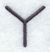 Sleek & Modern Capital Letter Y - 3 Inch