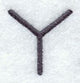 Sleek & Modern Capital Letter Y - 3 Inch