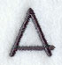 Sleek & Modern Capital Letter A - 3 Inch