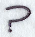 Sleek & Modern Punctuation Question Mark - 3 Inch