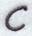 Sleek & Modern Capital Letter C - 3 Inch