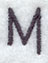 Sleek & Modern Capital Letter M - 3 Inch