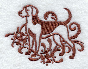 Graceful American Foxhound