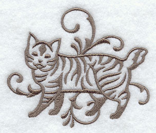 Graceful American Bobtail