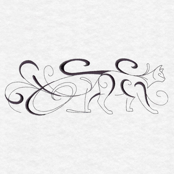 Inky Cat Border