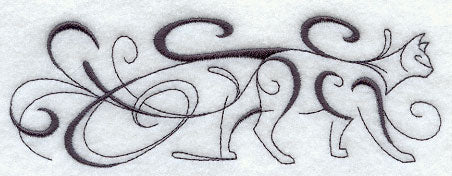 Inky Cat Border