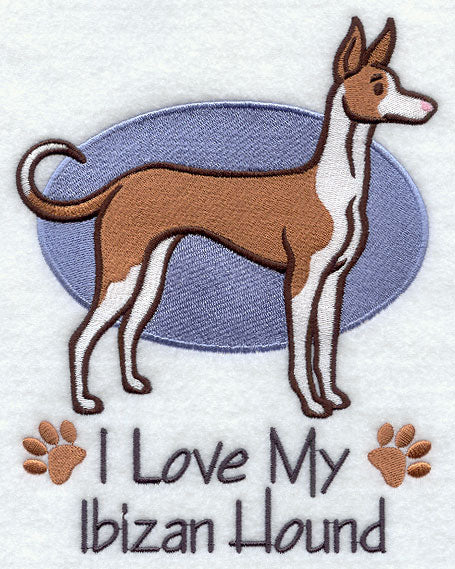 I Love My Ibezan Hound