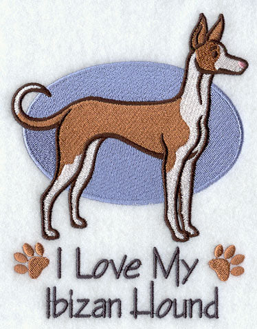 I Love My Ibezan Hound