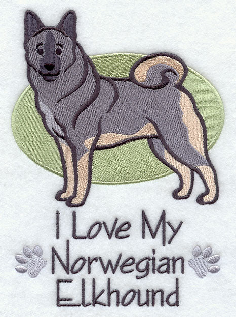 I Love My Norwegian Elkhound