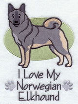 I Love My Norwegian Elkhound