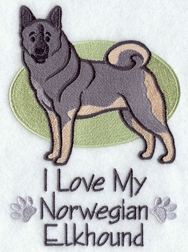 I Love My Norwegian Elkhound