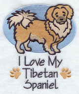 I Love My Tibetan Spaniel