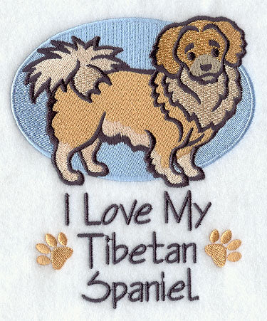 I Love My Tibetan Spaniel