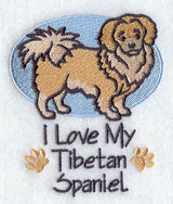 I Love My Tibetan Spaniel