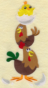 Cluck of Chickens Stack