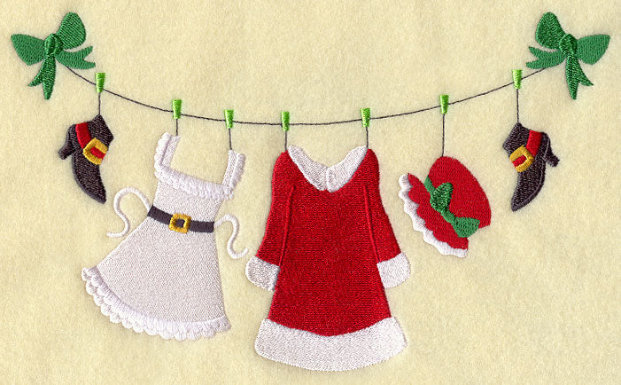 Mrs. Claus Clothesline
