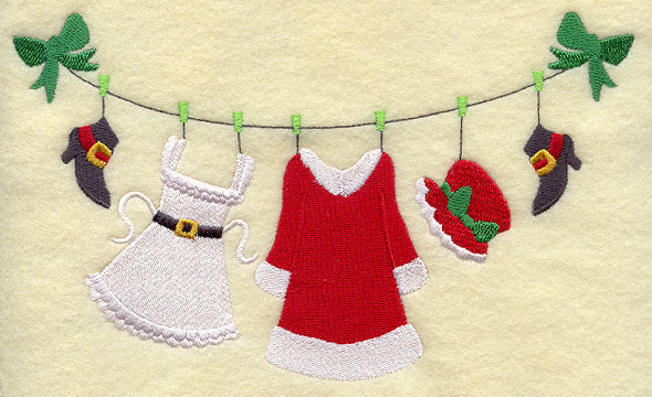 Mrs. Claus Clothesline