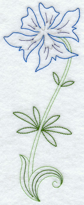 Blue Leschenaultia (Vintage)