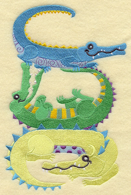 Grinning Crocodiles Stack