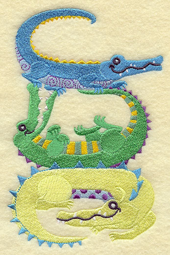 Grinning Crocodiles Stack