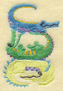 Grinning Crocodiles Stack