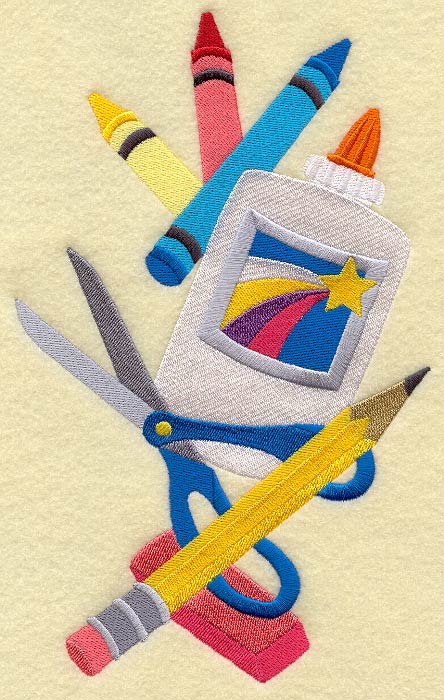 School Supplies Stack