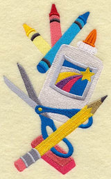 School Supplies Stack