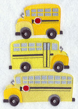 School Buses Stack
