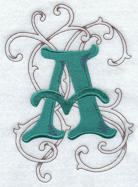 Wild Side Letter A - 8 1/2 Inch