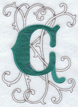 Wild Side Letter C - 8 1/2 Inch