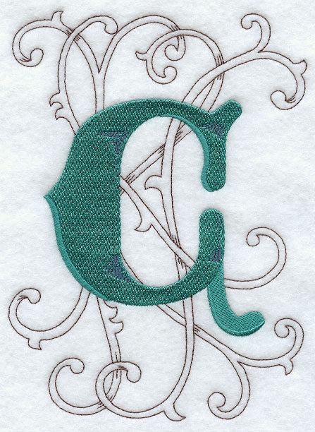Wild Side Letter C - 8 1/2 Inch
