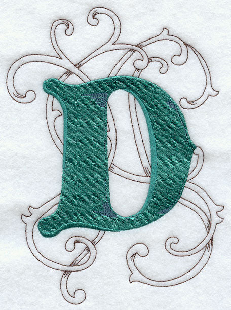 Wild Side Letter D - 8 1/2 Inch