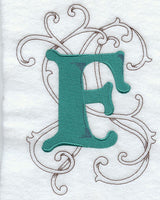Wild Side Letter F - 8 1/2 Inch