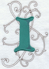 Wild Side Letter I - 8 1/2 Inch