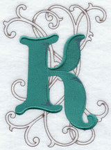 Wild Side Letter K - 8 1/2 Inch