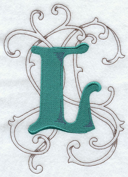 Wild Side Letter L - 8 1/2 Inch