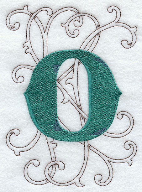 Wild Side Letter O - 8 1/2 Inch