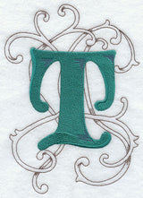 Wild Side Letter T - 8 1/2 Inch